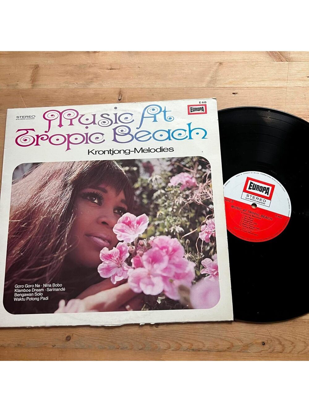 Various - Music at Tropic Beach 33rpm VG+ VR19